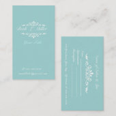 In Betweenモダンエレガント芸術的プロフェッショナル 予約カード (正面/裏面)