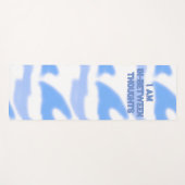 In Between Thoughts Wave WorldビーチSurf Yoga Mat ヨガマット (正面(横))