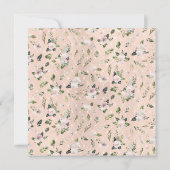 In Bloom | ブルームの卒業パーティー 招待状 (裏面)
