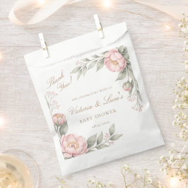 In Bloom Baby Shower Thank You フェイバーバッグ