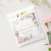 In Bloom Baby Shower Thank You フェイバーバッグ (封をした状態)