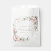 In Bloom Baby Shower Thank You フェイバーバッグ (正面)