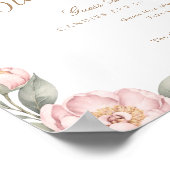 In Bloom Girl Baby Shower Activity Guess How Many ポスター (角)