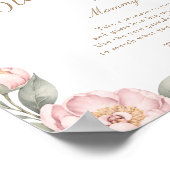 In Bloom Girl Baby Shower How Big Is Mommy's Belly ポスター (角)