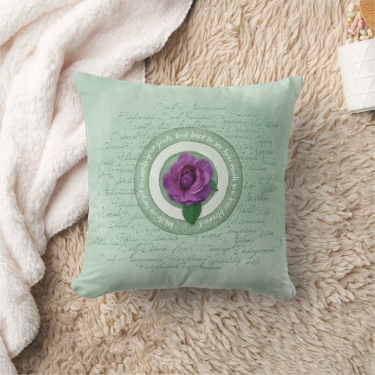 In Bloom Throw Pillow クッション (ブランケット)