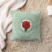 In Bloom Throw Pillow クッション (ブランケット)