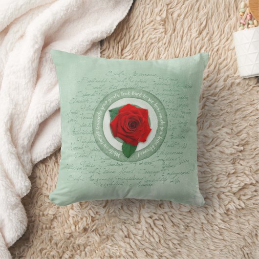 In Bloom Throw Pillow クッション (ブランケット)