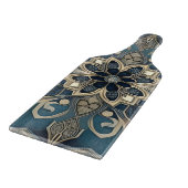 in blue カッティングボード (角)