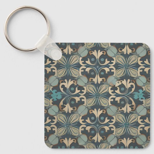 in blue キーホルダー (正面)