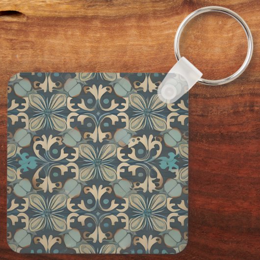 in blue キーホルダー (裏面)