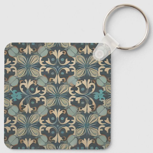 in blue キーホルダー (裏面)