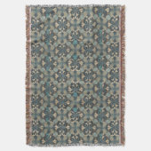 in blue スローブランケット (正面縦)