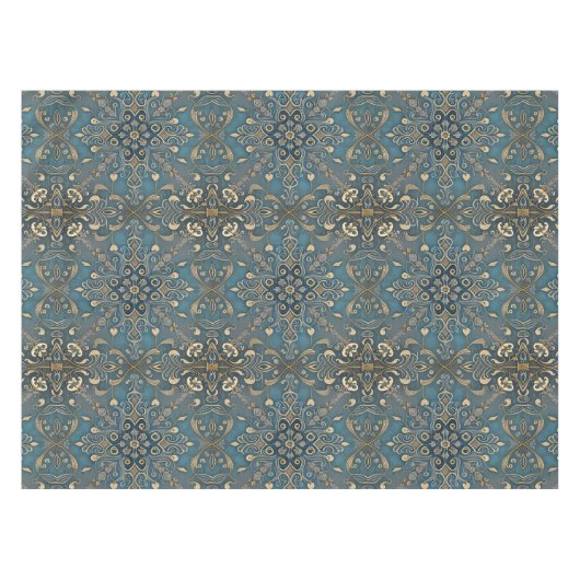 in blue テーブルクロス (正面(横))