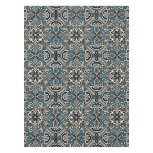 in blue テーブルクロス (正面)