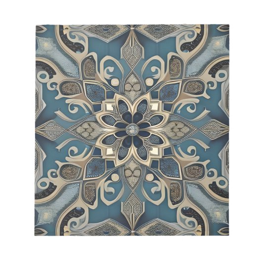 in blue ノートパッド (正面)