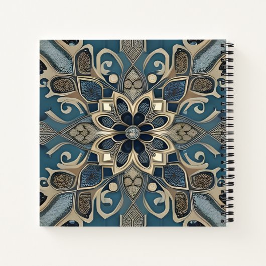 in blue ノートブック (裏面)