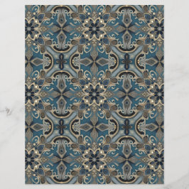 in blue レターヘッド