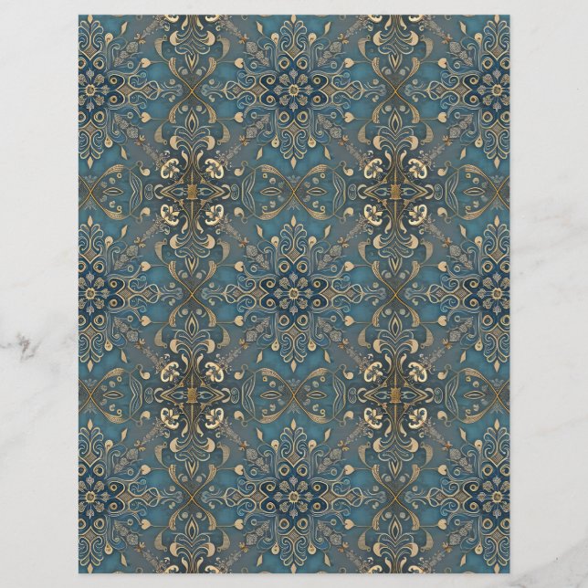 in blue レターヘッド (正面)