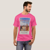In Bruges (ベルギーで)旅行ポスター Tシャツ (正面フル)
