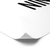 In Case Of Heat Call Nine Juan Juan Funny Pun ポスター (角)