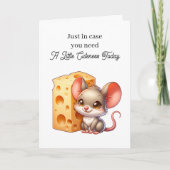 In Case You need some Cuteness and a Hug カード (正面)