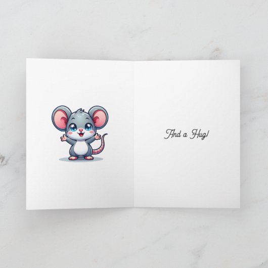 In Case You need some Cuteness and a Hug カード (内部)