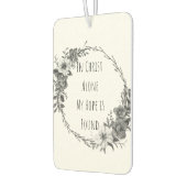 In Christ Alone Air Freshener カーエアーフレッシュナー (左)