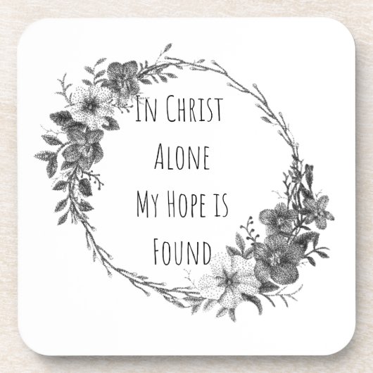 In Christ Alone Coasters コースター (正面)