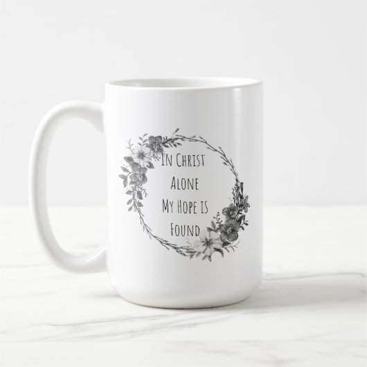 In Christ Alone Coffee Mug コーヒーマグカップ (左)
