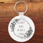 In Christ Alone Keychain キーホルダー (裏面)