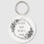 In Christ Alone Keychain キーホルダー (裏面)