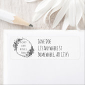 In Christ Alone Return Address Labels ラベル (インサイチュ)