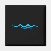 In Christ Baptism New Believer Confirmation Milest マグネット (正面)