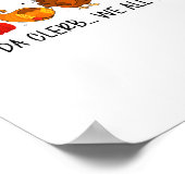 In Da Clerb We All Fam Funny Christmas Thanksgivin ポスター (角)