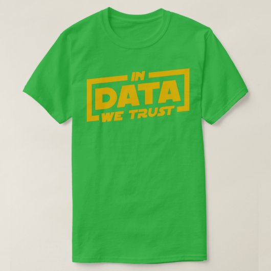 In Data Scientist Gift 1 Tシャツ (デザイン正面)