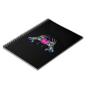 In Death – スケルトンハート手 ノートブック (左側)