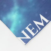 In deinem Lächeln wohnt mein Zuhause フリースブランケット (角)