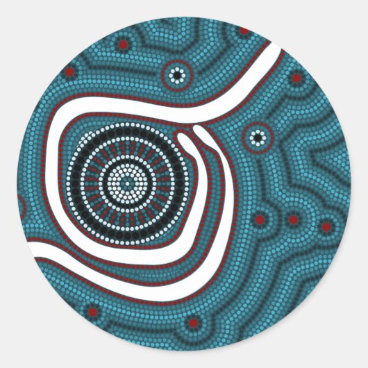 In der Mitte von Nirgendwo – 今月中旬 ラウンドシール (正面)