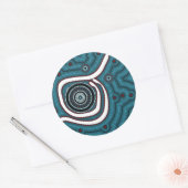 In der Mitte von Nirgendwo – 今月中旬 ラウンドシール (封筒)