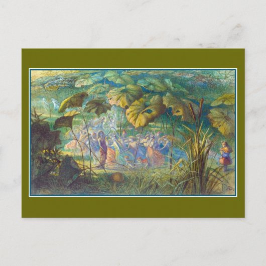 In Fairyland: An Elfin Dance ポストカード (正面)