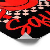 In February We Wear Red Chd Awareness Heart Diseas ポスター (角)