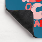 In February We Wear Red Chd Awareness Heart Diseas マウスパッド (コーナー)