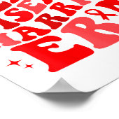 In February We Wear Red Heart Disease Awareness Wa ポスター (角)