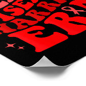 In February We Wear Red Heart Disease Awareness Wa ポスター (角)