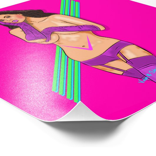 in Fluor we Trust フォトプリント (角)