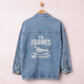 In Frames We Trust Filmmaking Camera Lover デニムジャケット (ハンガー)