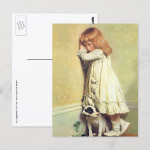 In Frekby Charles Burton理容師、ヴィンテージアート ポストカード