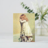 In Frekby Charles Burton理容師、ヴィンテージアート ポストカード (スタンド正面)