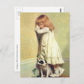 In Frekby Charles Burton理容師、ヴィンテージアート ポストカード (正面/裏面)