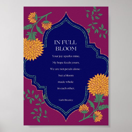 In Full Bloom ポスター (正面)